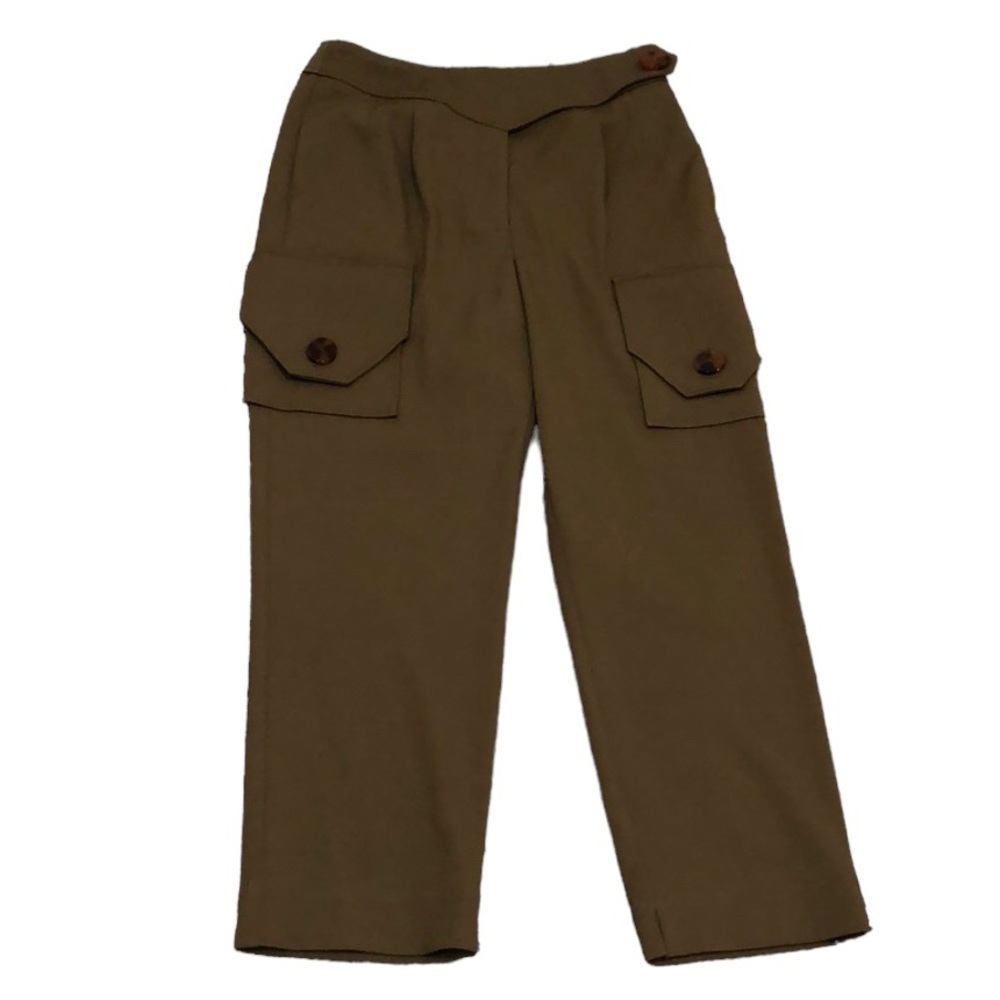 NWT NICHOLAS Cargo Pants Size US 2 Olive Green